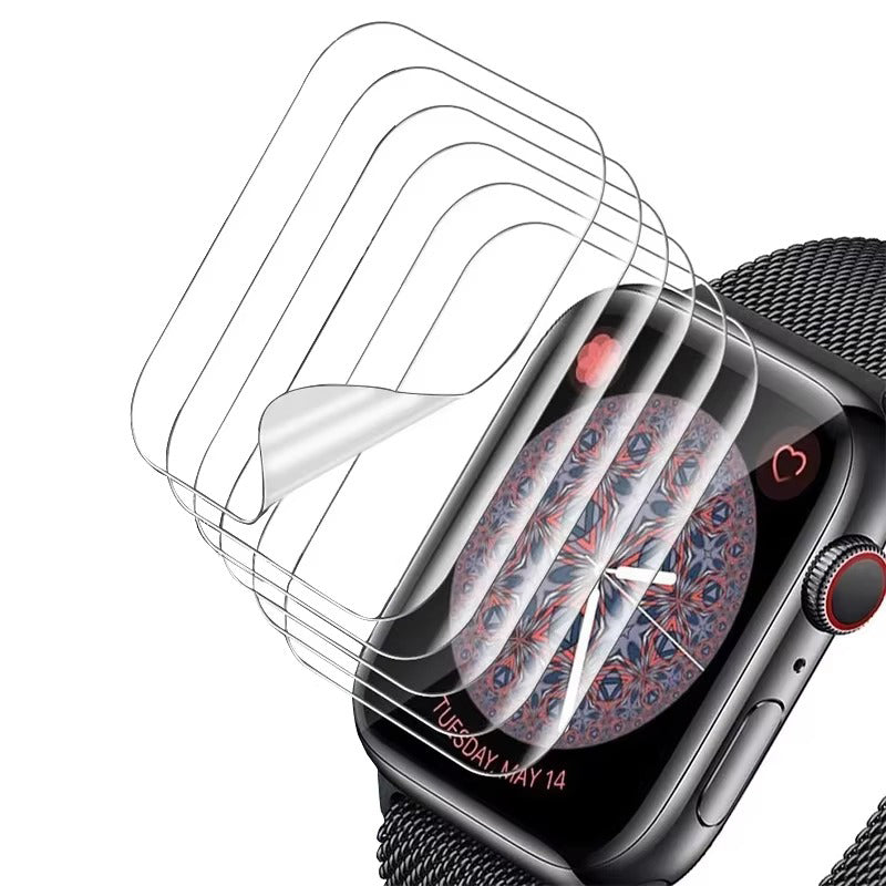 Premium HD Screen Protector for Apple Watch – Full Coverage Scratch-Resistant Film Guard, Easy Install
