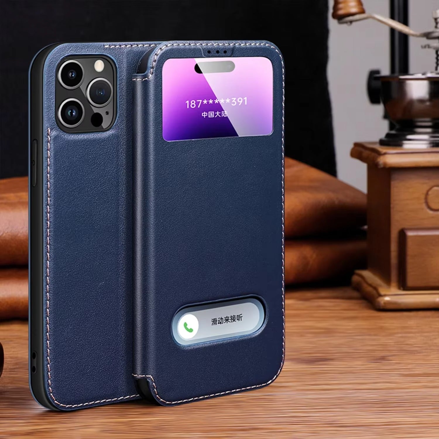 Premium Apple iPhone Hülle, MagSafe-kompatibel, Kameraobjektiv- und Bildschirmschutz, ultra dünn, stoßfest, magnetisch, vollständiger Rundumschutz, vollständige Metall-Schutzhülle