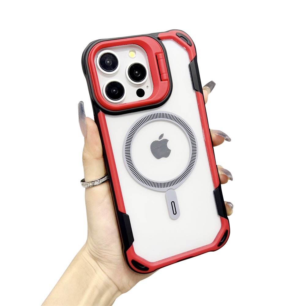 Luxury Shockproof Armor iPhone Case- Transparent MagSafe Cover, Wireless Charging Compatible, Durable & Protective Design | Case for iPhone