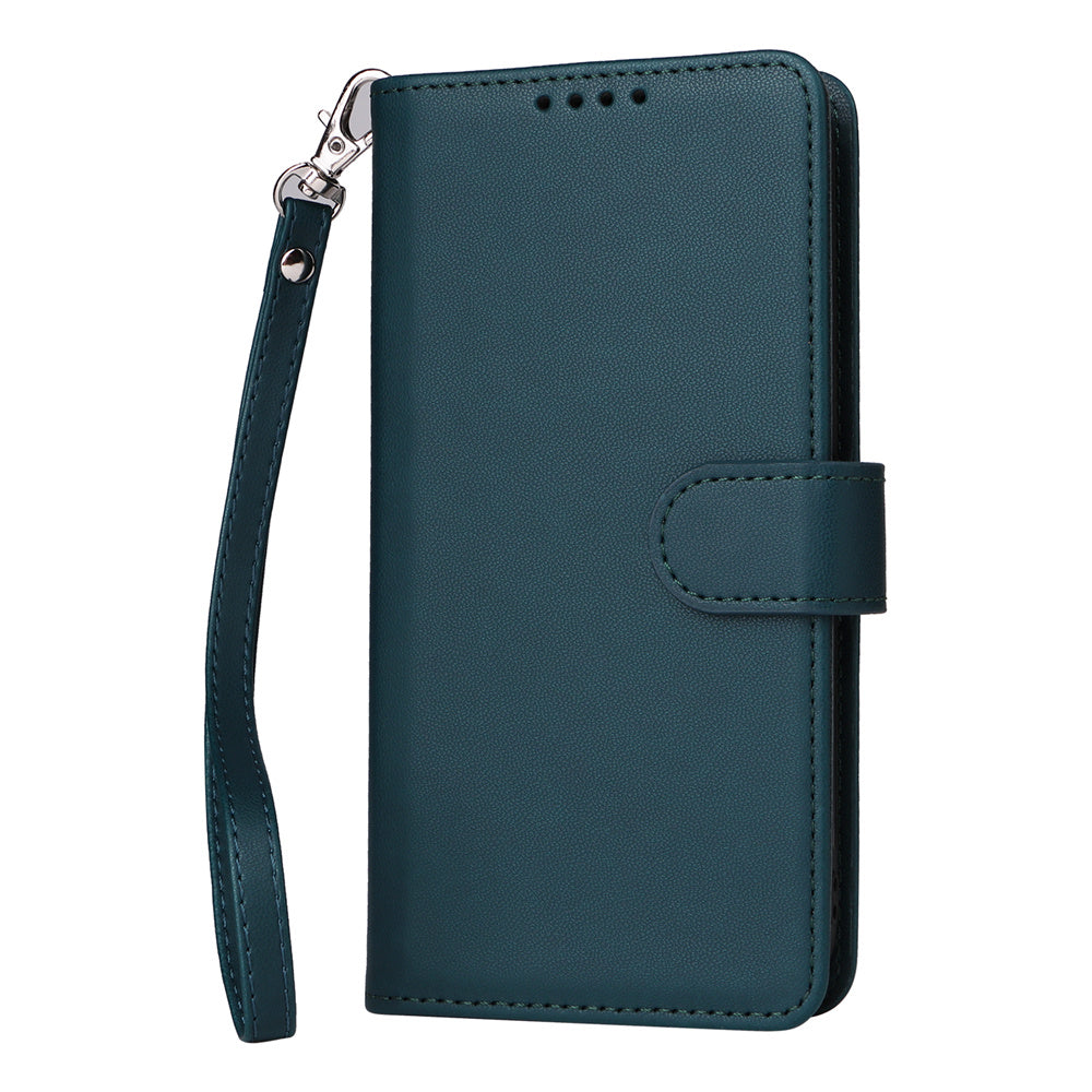 Luxury 2-in-1 Detachable Wallet Case – Magnetic Leather Folio, Card Holder, Kickstand, Secure Clasp, Stylish & Durable Protection