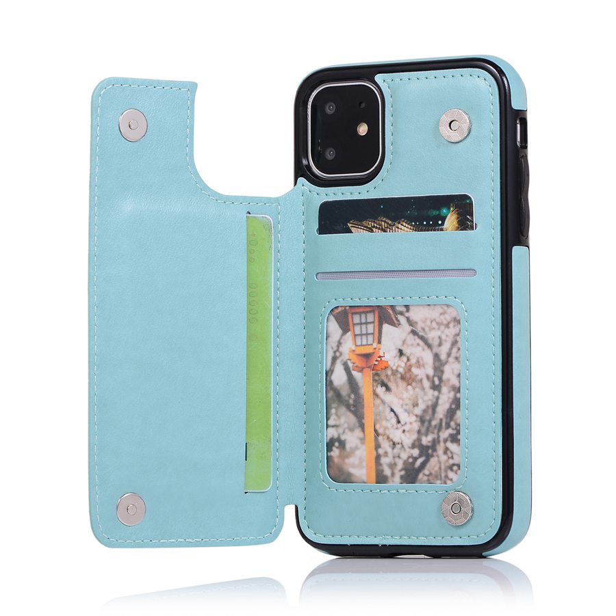 Luxury Wallet Butterfly Embossed Leather iPhone Case – Magnetic Flip, Card Slot, Stand Function, Shockproof Protective Cover