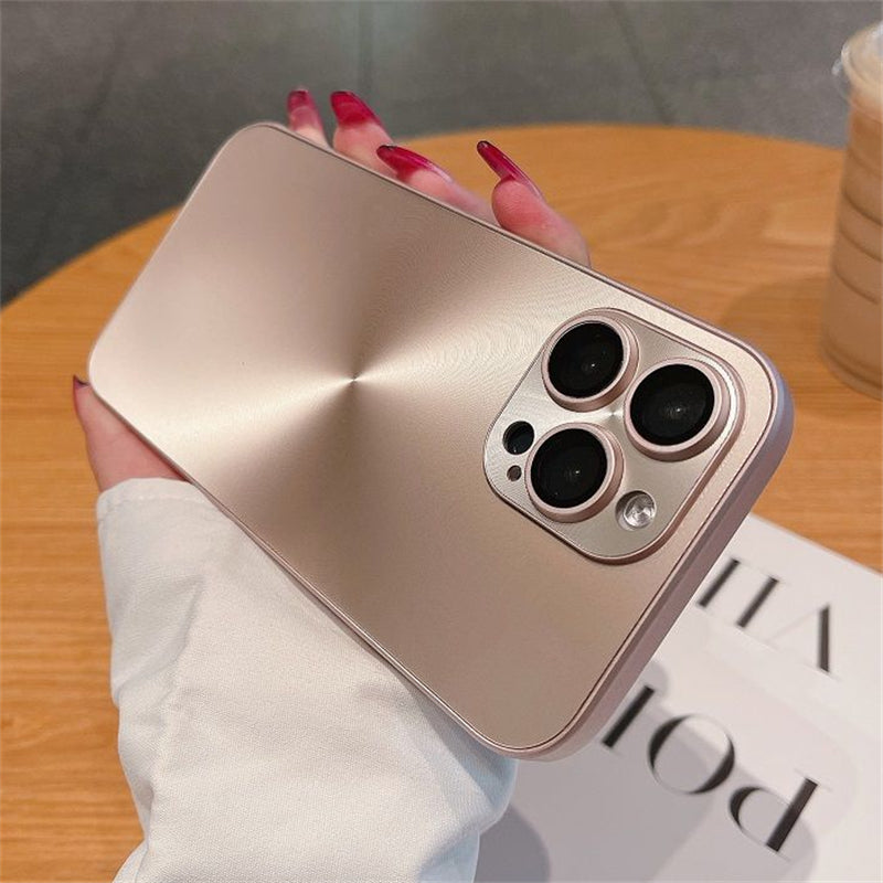 Luxury Matte Laser Aurora CD Pattern iPhone Case Cover, Stylish Protection for iPhone 16 15 14 13 12 11 Pro Max Plus