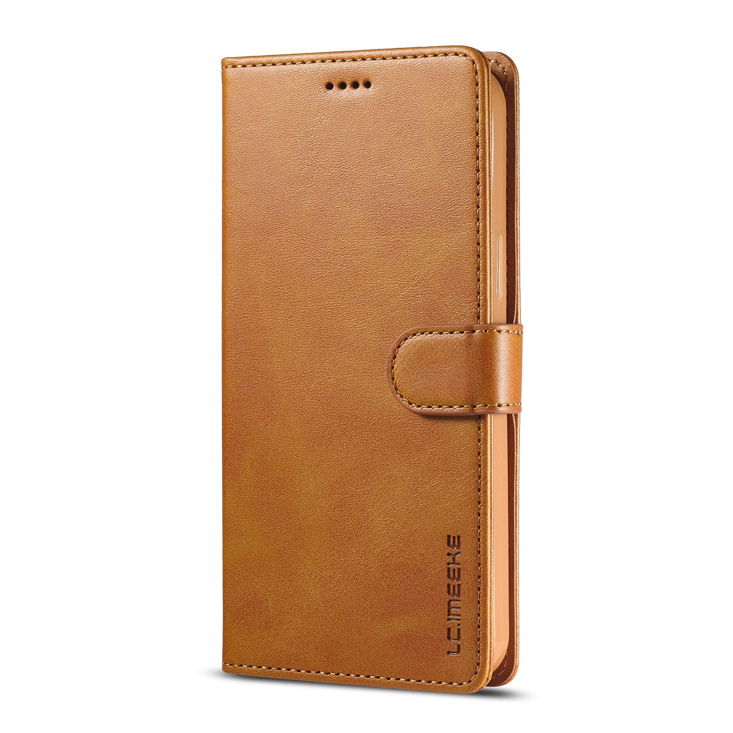 Luxury Leather Wallet Case – Flip Cover with Card Slot, Magnetic Closure, and Premium Protection for iPhone Models