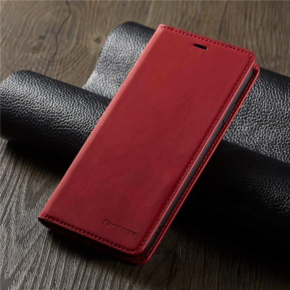 Thin Suede Leather Wallet Case – Flip Cover with Strong Magnet, Card Holder, and Premium Protection for iPhone Models