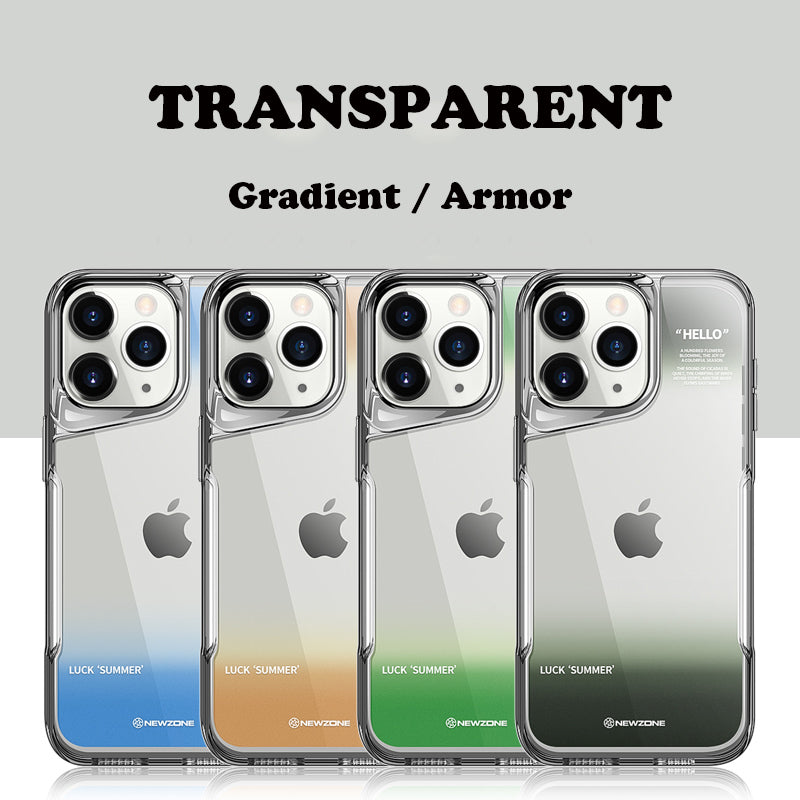 Luxury Plating Soft Rubber Case - High-Transparency Back, Lens Protection, Shockproof Border Design | Case for iPhone