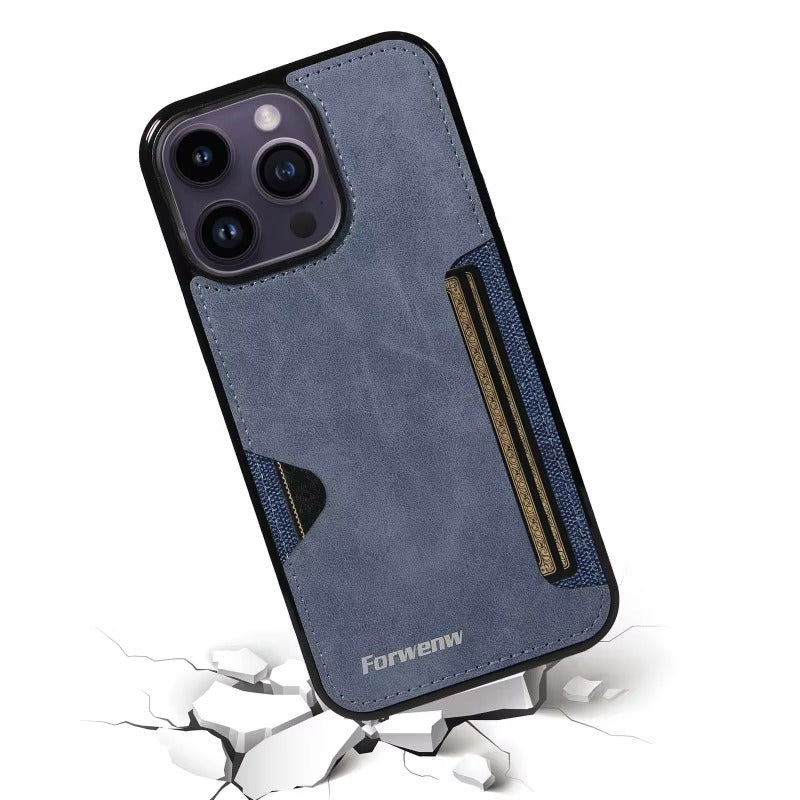 Premium Apple iPhone Hülle, MagSafe-kompatibel, Kameraobjektiv- und Bildschirmschutz, ultra dünn, stoßfest, magnetisch, vollständiger Rundumschutz, vollständige Metall-Schutzhülle