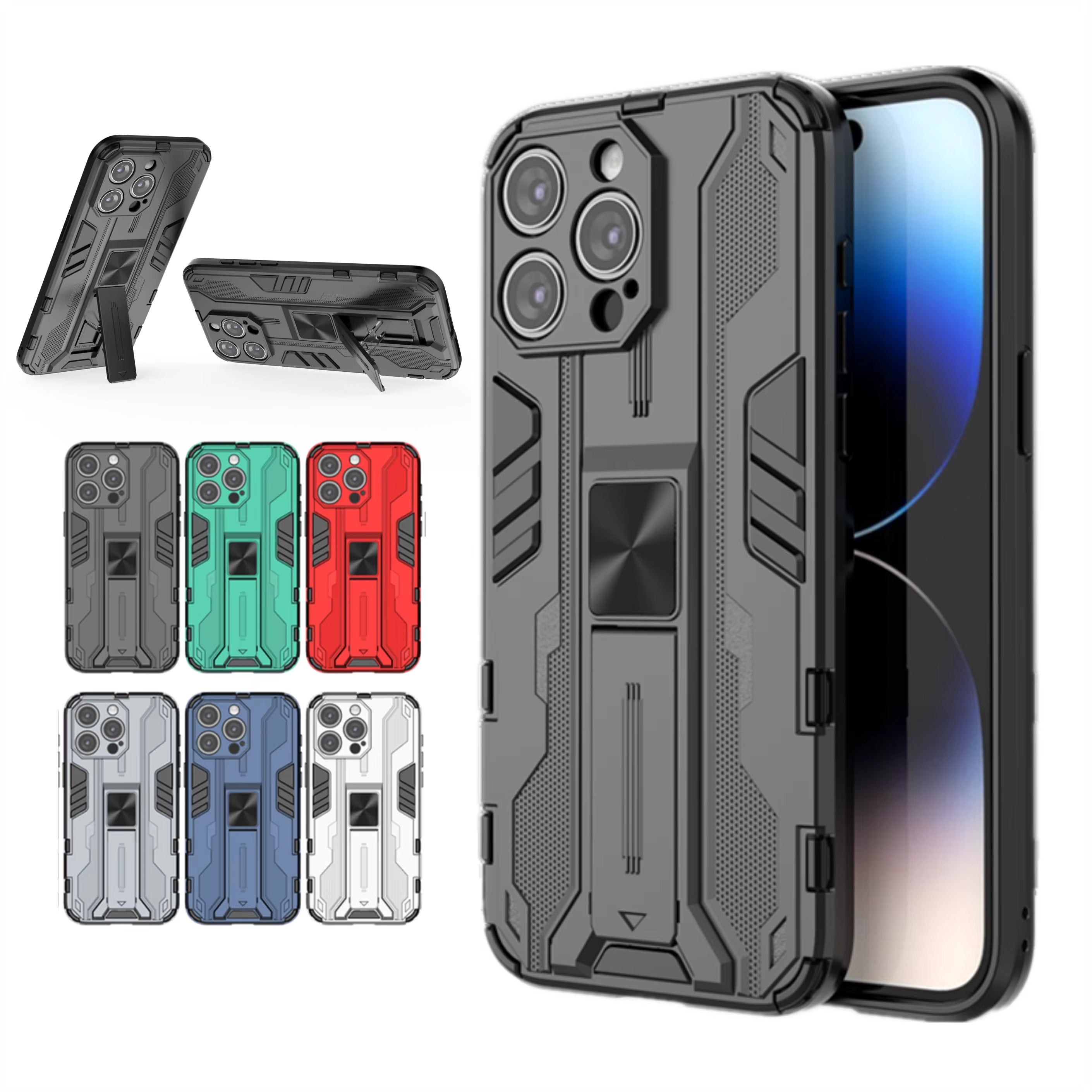Premium Apple iPhone Hülle, MagSafe-kompatibel, Kameraobjektiv- und Bildschirmschutz, ultra dünn, stoßfest, magnetisch, vollständiger Rundumschutz, vollständige Metall-Schutzhülle
