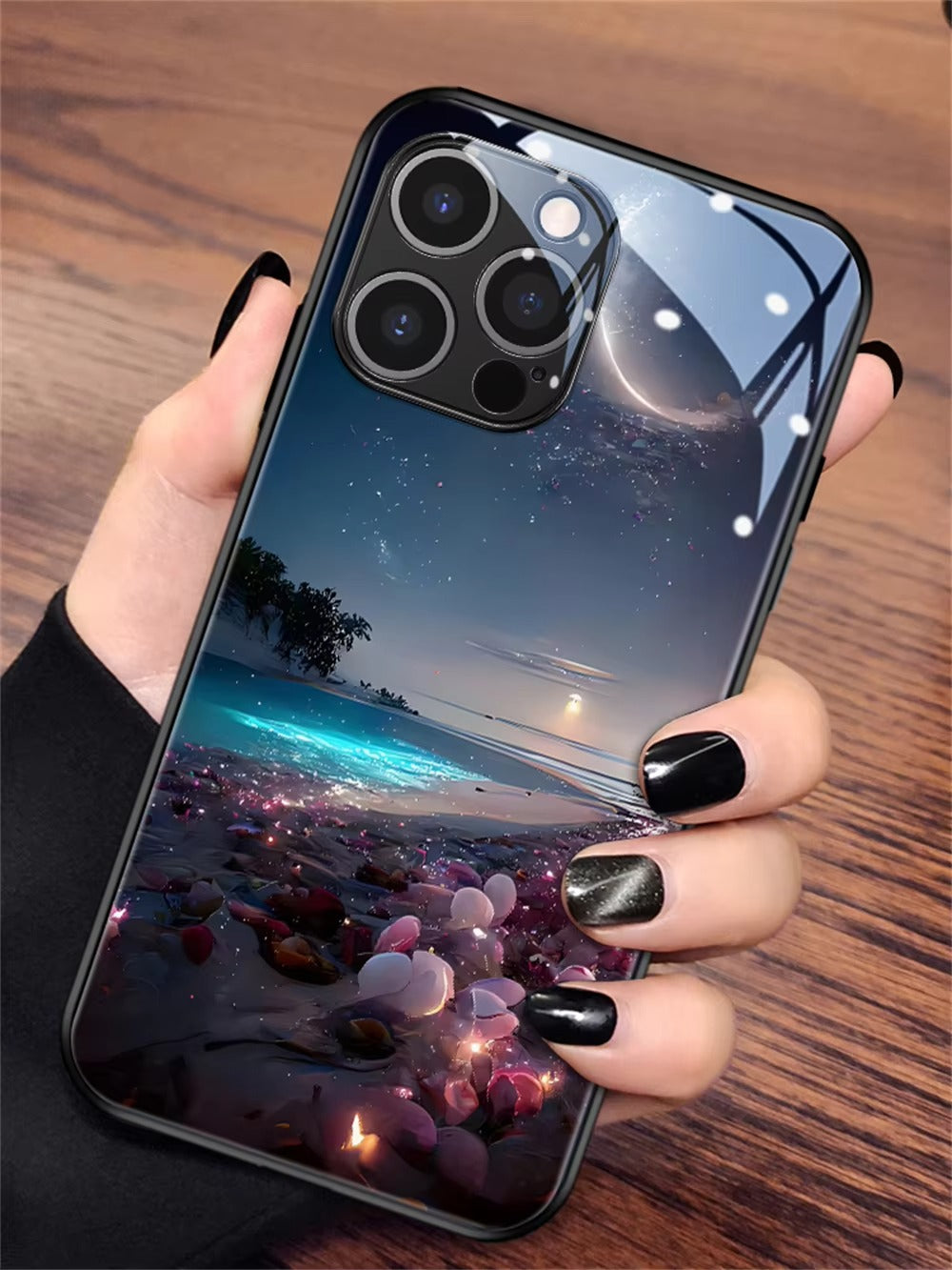 Premium Apple iPhone Hülle, MagSafe-kompatibel, Kameraobjektiv- und Bildschirmschutz, ultra dünn, stoßfest, magnetisch, vollständiger Rundumschutz, vollständige Metall-Schutzhülle