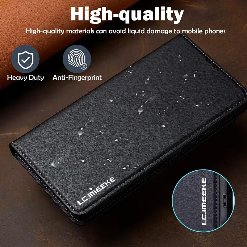 Premium Apple iPhone Hülle, MagSafe-kompatibel, Kameraobjektiv- und Bildschirmschutz, ultra dünn, stoßfest, magnetisch, vollständiger Rundumschutz, vollständige Metall-Schutzhülle