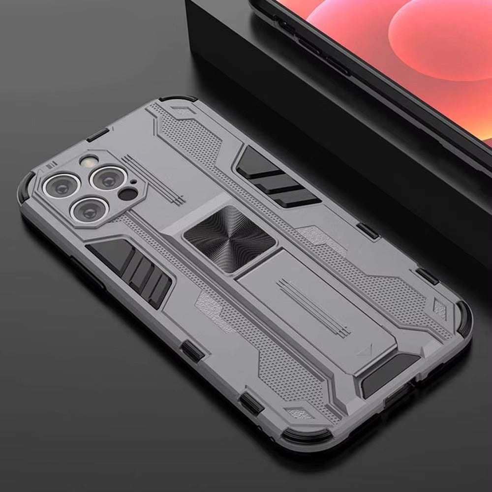 Premium Apple iPhone Hülle, MagSafe-kompatibel, Kameraobjektiv- und Bildschirmschutz, ultra dünn, stoßfest, magnetisch, vollständiger Rundumschutz, vollständige Metall-Schutzhülle