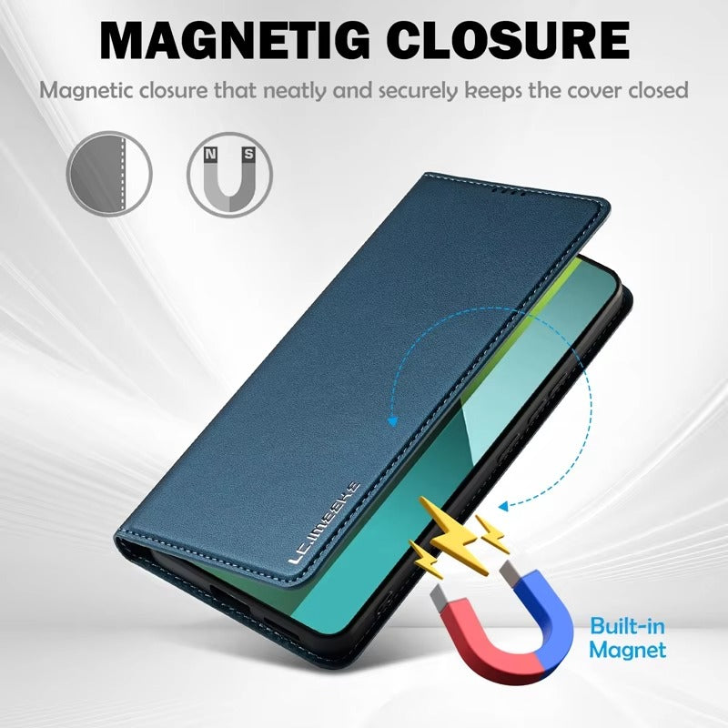 Premium Apple iPhone Hülle, MagSafe-kompatibel, Kameraobjektiv- und Bildschirmschutz, ultra dünn, stoßfest, magnetisch, vollständiger Rundumschutz, vollständige Metall-Schutzhülle