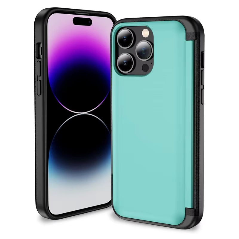 Premium Apple iPhone Hülle, MagSafe-kompatibel, Kameraobjektiv- und Bildschirmschutz, ultra dünn, stoßfest, magnetisch, vollständiger Rundumschutz, vollständige Metall-Schutzhülle