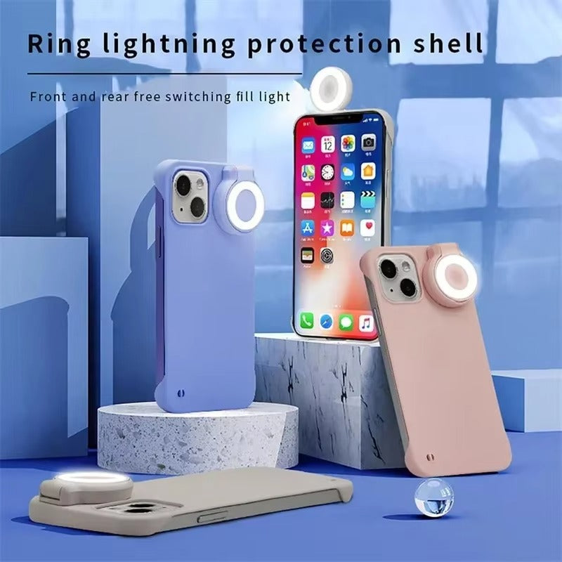 Premium Apple iPhone Hülle, MagSafe-kompatibel, Kameraobjektiv- und Bildschirmschutz, ultra dünn, stoßfest, magnetisch, vollständiger Rundumschutz, vollständige Metall-Schutzhülle