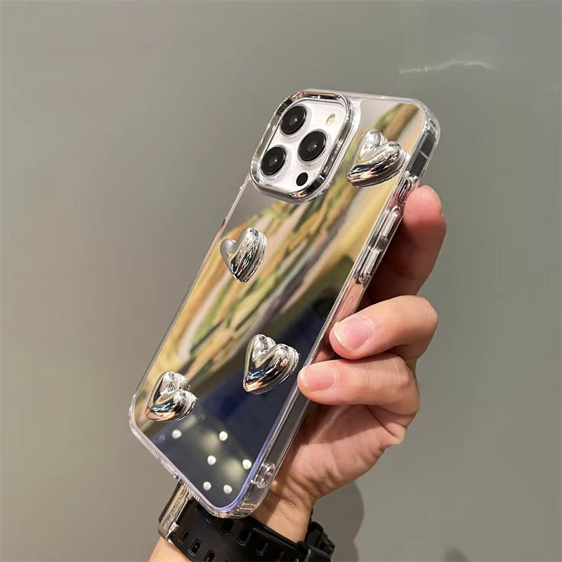 Premium Apple iPhone Hülle, MagSafe-kompatibel, Kameraobjektiv- und Bildschirmschutz, ultra dünn, stoßfest, magnetisch, vollständiger Rundumschutz, vollständige Metall-Schutzhülle