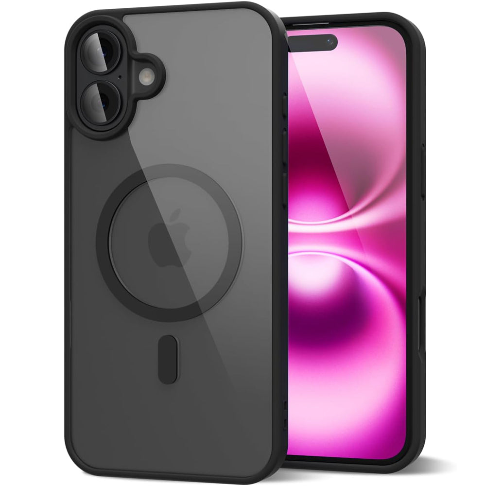 Premium Magnetic Armor Shockproof iPhone Case Wireless Charging, Matte Translucent Protection, Durable and Stylish Cover