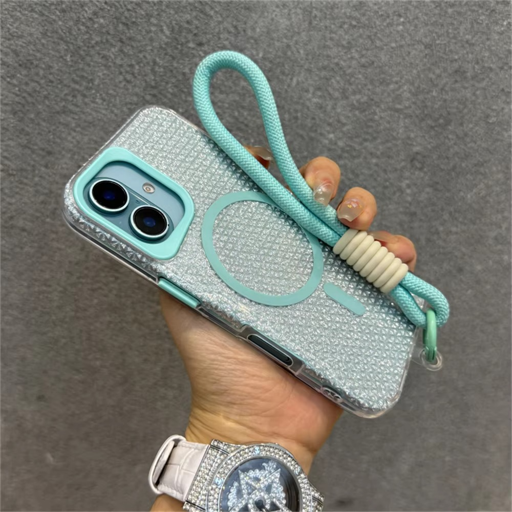 Premium Apple iPhone Hülle, MagSafe-kompatibel, Kameraobjektiv- und Bildschirmschutz, ultra dünn, stoßfest, magnetisch, vollständiger Rundumschutz, vollständige Metall-Schutzhülle