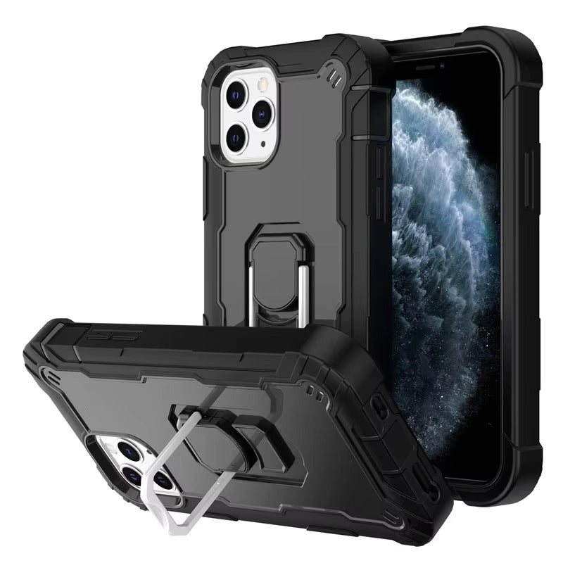 Premium Apple iPhone Hülle, MagSafe-kompatibel, Kameraobjektiv- und Bildschirmschutz, ultra dünn, stoßfest, magnetisch, vollständiger Rundumschutz, vollständige Metall-Schutzhülle