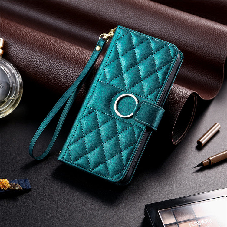 Luxury Leather Flip Phone Case – Premium Wallet, Bracket Protection,  Elegant Cover with Card Slots, Durable & Functional