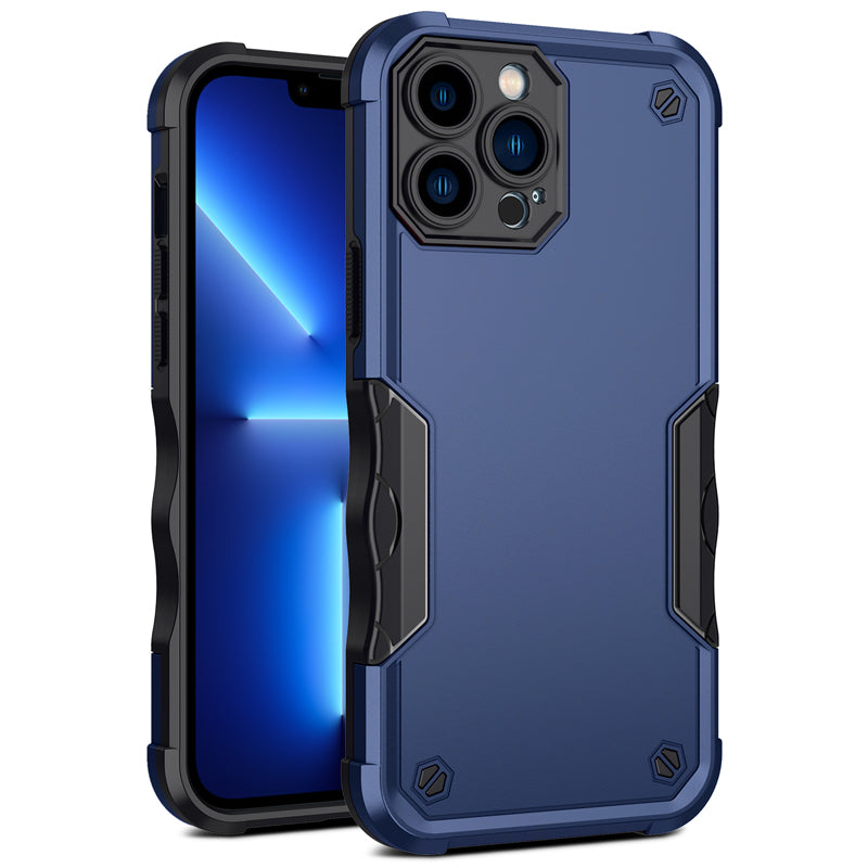 Shockproof Armor Case – Anti-Shock/Fall Protective Back Cover for iPhone Models, Durable and Rugged Design