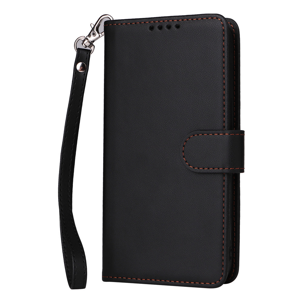 Luxury 2-in-1 Detachable Wallet Case – Magnetic Leather Folio, Card Holder, Kickstand, Secure Clasp, Stylish & Durable Protection