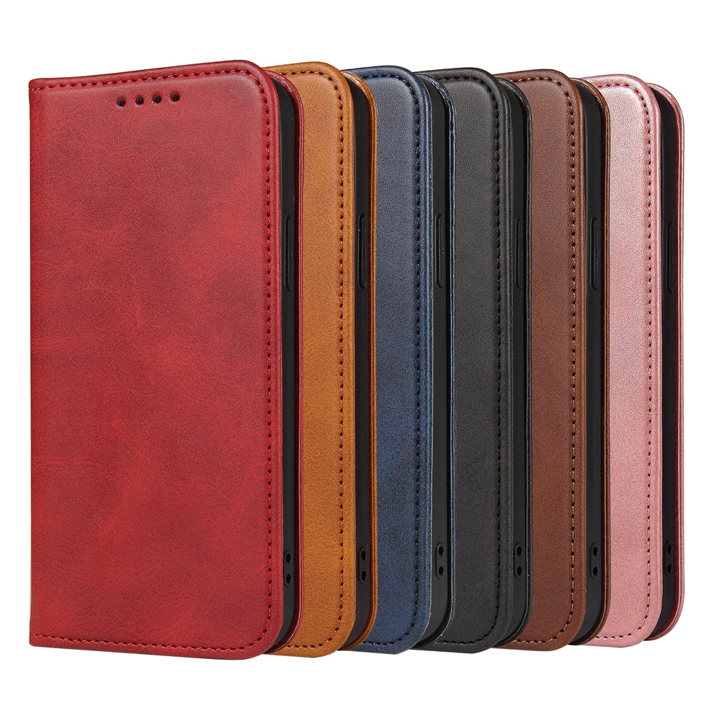 Luxury Magnetic Leather Flip Case – Premium Wallet Cover with Card Slots, Shockproof Protection, and Magnetic Closure for iPhone Models